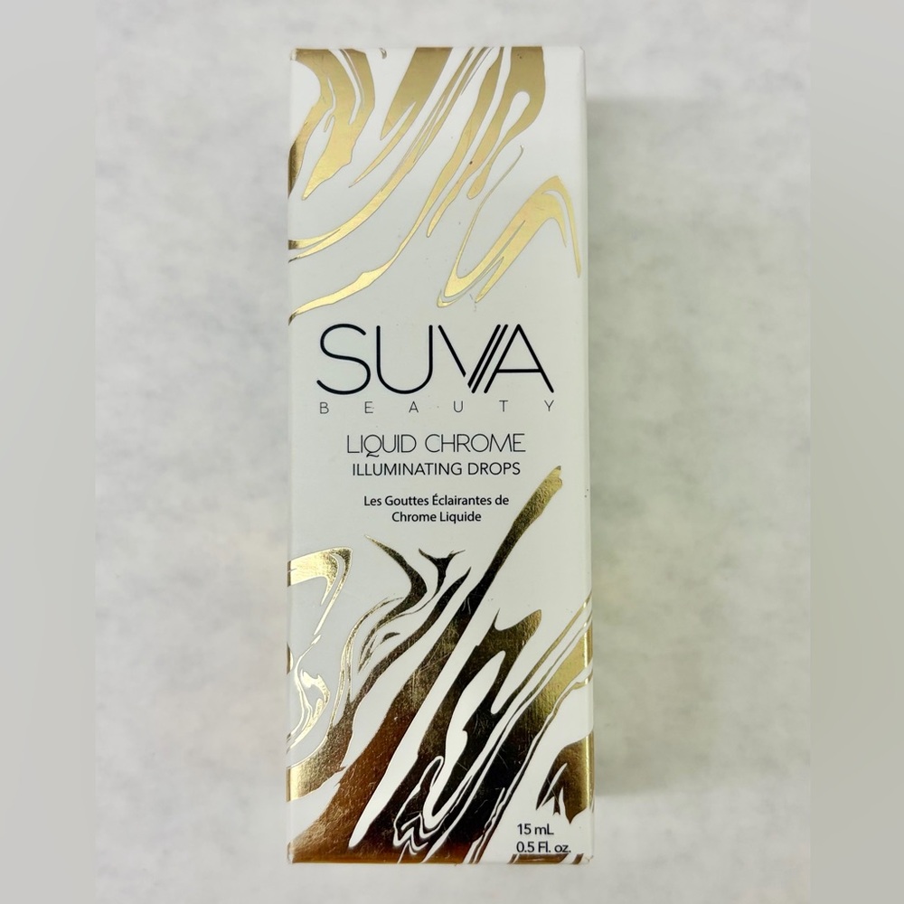 Liquid Chrome Illuminating Drops — White & Gold